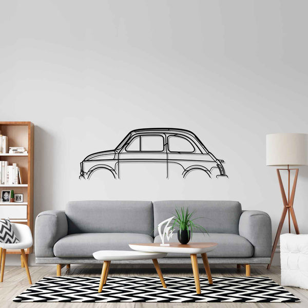 500 1971 Classic Metal Silhouette Wall Art