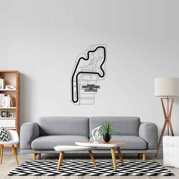 Mid-Ohio Sports Car Course Metal Wall Art