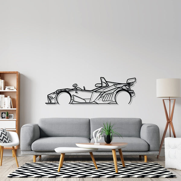 X-Bow Silhouette Metal Wall Art