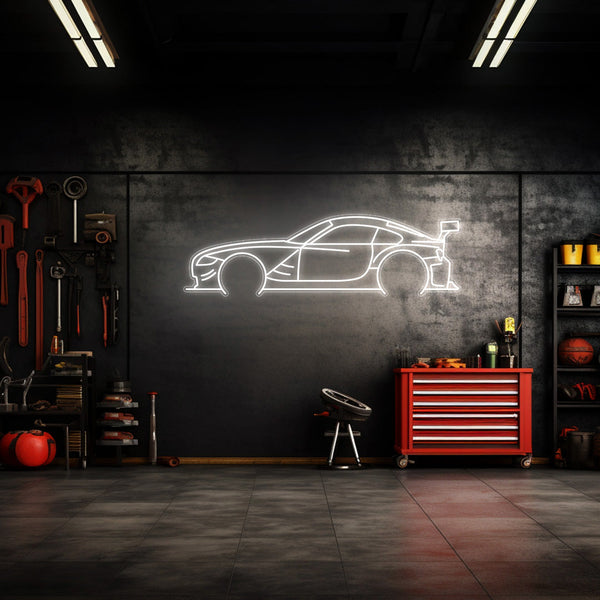 Z4 GTR Detailed Neon Silhouette