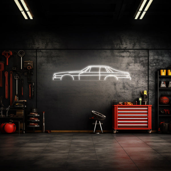 XJS 1983 Neon Silhouette