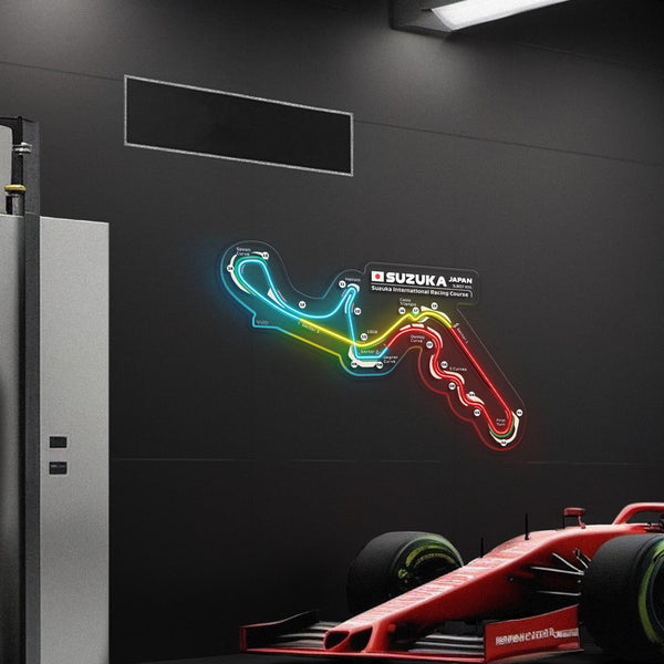 Suzuka International Racing Course Neon Race Track
