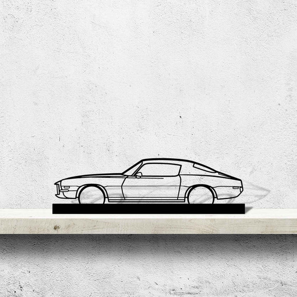Camaro 1972 Silhouette Metal Art Stand