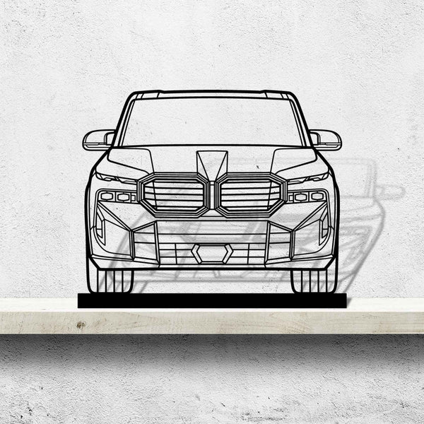 XM Front Silhouette Metal Art Stand