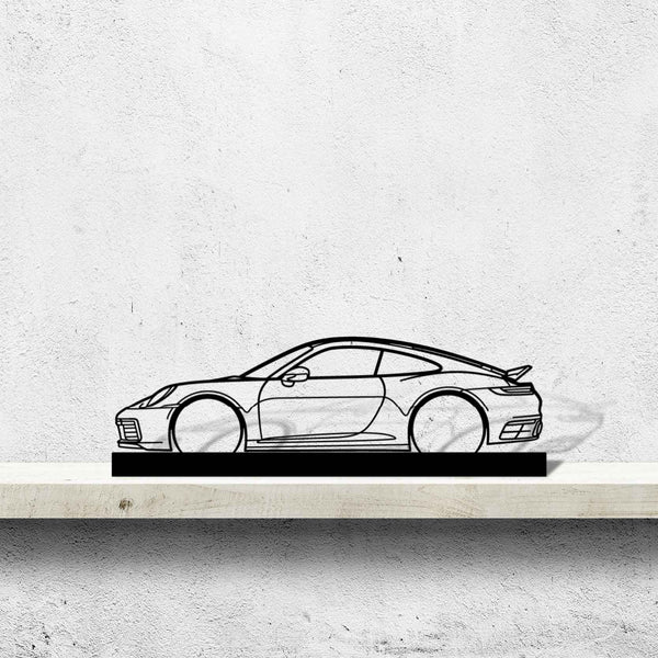 911 model 992 Silhouette Metal Art Stand